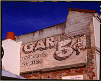 Five Cent Cigar, Santa Barbara, CA, Speed Graphic, (C) 1997 Leigh L. Klotz, Jr.